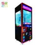 Old School Smart Doll Crane Machine Full Metal Cabinet Black Claw Crane Machine
