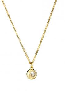 Wholesale 18K Yellow Gold Chopard Jewelry 42cm Length Luxury With 0.05 Carat Diamond from china suppliers