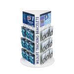 Countertop Wine Display Stand Holder Wooden Beverage Dispenser Stand Can Rack