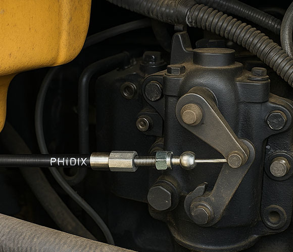 High Temperature Resistance Tractor Engine Stop Cable with IATF16949 Certification