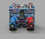Commercial Coin Operated Driving Simulator Car Racing Arcade Machine 300W Two