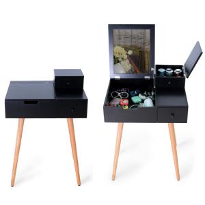 Wholesale 12.3kg 3mm Mirror Wooden Make Up Table Family Room Furnitures from china suppliers