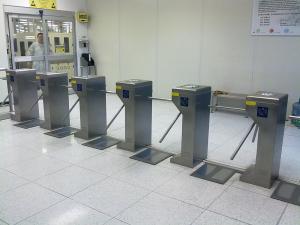 Wholesale Anti Trailing ESD Turnstile Entry Systems Tripod Barrier Gate For Business Building from china suppliers
