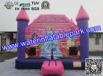Pink Princess Inflatable Bouncy Castle , Park Inflatable Castle