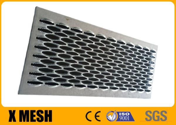 Anti Skid Galvanized Welded Steel Grating Crocodile Mouth Crocodile Lips Grip