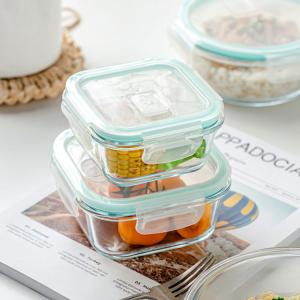 Wholesale Storage Food High Borosilicate Glass Lunch Box ECO Friendly from china suppliers
