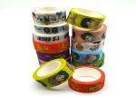 4C Printing 15mm Gift Packing Glitter Washi Tape