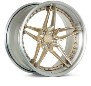 Wholesale Forged 3 Piece Vossen Style Wheels 24inch Gloss Black For Luxury Car Rims from china suppliers