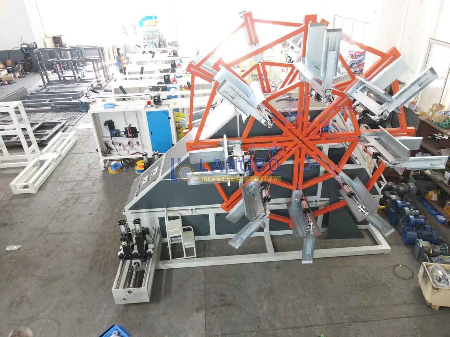 HDPE PE Plastic Single Wall Corrugated Automatic Pipe Coiler for Extrusion