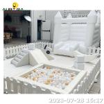 Outdoor Playground Equipment Inflatable Bounce House Commercial Ball Pit