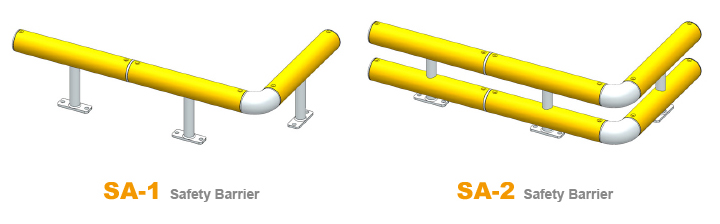 SA Safety Barrier Warehouse flexible anti-collision system   FS-2023A 