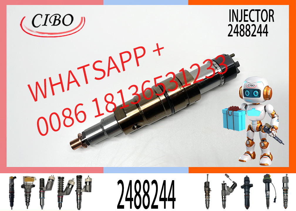 ZQYM Factory Fuel Injector Assembly CRDI 2488244 2086663 2264458 2419679 2031835 2057401 for Cummins Scania XPI Injector