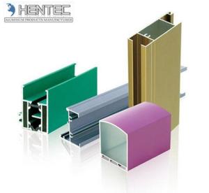 Wholesale Powder Painted Aluminum Window Extrusion Profiles Chemical / Mechanical Polishing from china suppliers