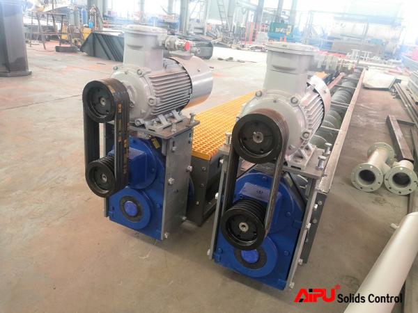 Drilling Cuttings Wastes Management Equipment Sludge Screw Conveyor Feeder