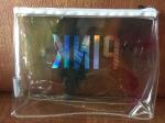 Colorful Zipper Promotional PVC Bags 0.1-0.8MM Thickness With Clear Laser