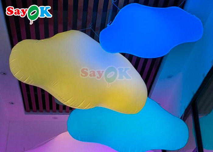 Pvc Inflatable Cloud Balloon Colorful For Wedding Party Decoration