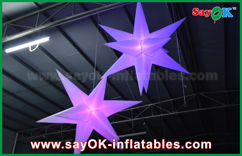 Stage Decoration Giant Inflatable LED Mushroom Lighting For Wedding / Event