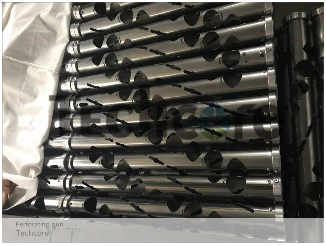 Oilfield Oil Well Tubing Perforator Frac Gun 3 1/2" Scalloped Perforating Gun Body