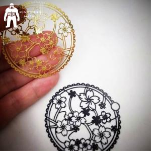 Wholesale Engraved Plain Photo Stainless Steel Coasters By Brushed Finished Surface Colorful from china suppliers
