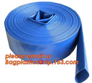 Wholesale Liquid PVC Layflat Discharge Tubing High Pressure Water Hose 40MM For Agriculture Project from china suppliers