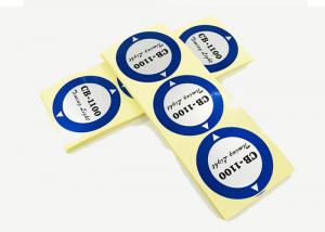 Wholesale Round Shape Custom Adhesive Labels Glossy / Matte Finish Thickness 0.2 - 0.3mm from china suppliers