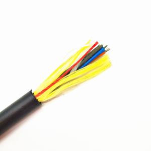 China PE OEM 1KM ADSS 5000N 24 Core Fibre Optic Cable on sale