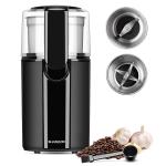 Medium Powder Coffee Mill Grinder Garlic Removable 2 Cups 200W Home Coffee