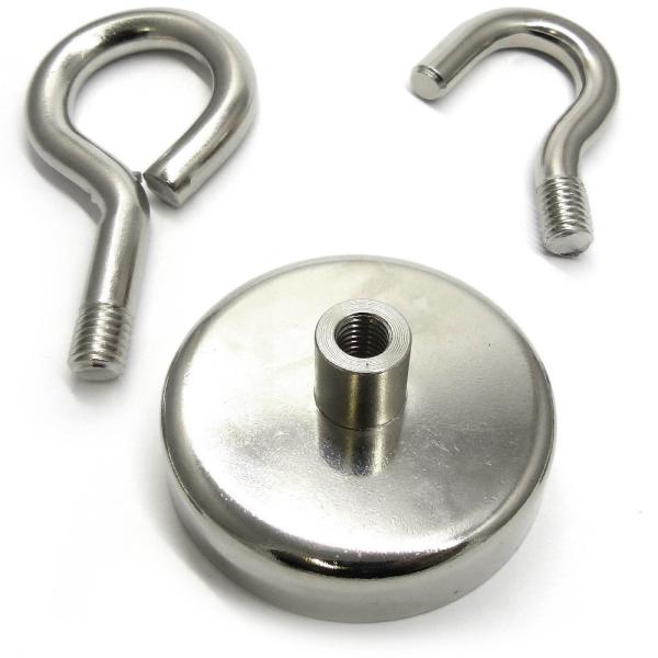 Composite Rare Earth Magnet D25 D20 D32 D36 Magnetic Hook for Industrial