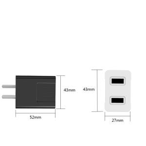 China Quick Charge 3.0 Usb Wall Charger 30w  Fast Charging Dual Usb Ac Power Adapter Australia on sale