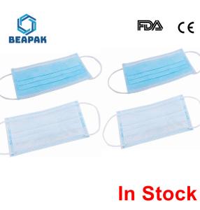 Wholesale Waterproof Disposable Earloop 3 Ply Face Mask Protection and Personal Health Professional from china suppliers