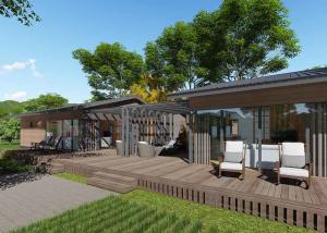 Wholesale Fine Steel Frame Prefabricated Houses / Removable Simple Wooden House from china suppliers