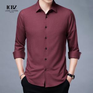 Wholesale Men's Cotton Graphic Dress Shirt Button Down Stretch Long Sleeve Short Sleeve for Men from china suppliers