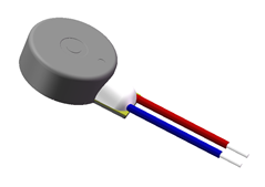 Thin Small Brushless DC Motor , Long Life 3V 6mm Micro Brushless Vibration Motor