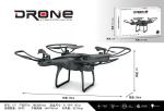 Carton Size 66X47X61 BLACK Creative Play Toy Aircraft Remote Drone Aircraft for