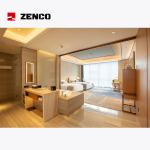 Modern Style Double Bedroom Hotel Furniture Set, size 1500*2000mm