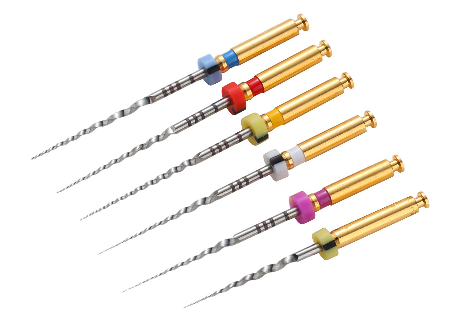 Endodontic instrments compatible to Protaper