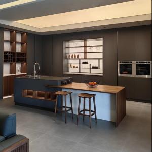 Wholesale High Quality Custom Kitchen Designs Glossy Kitchen Cabinets For Home Furniture Kitchen Cabinets Direct Manufacturer from china suppliers