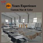 Large Black Metal Sticker Mirror for Standing in Modern Stylish Floor Length