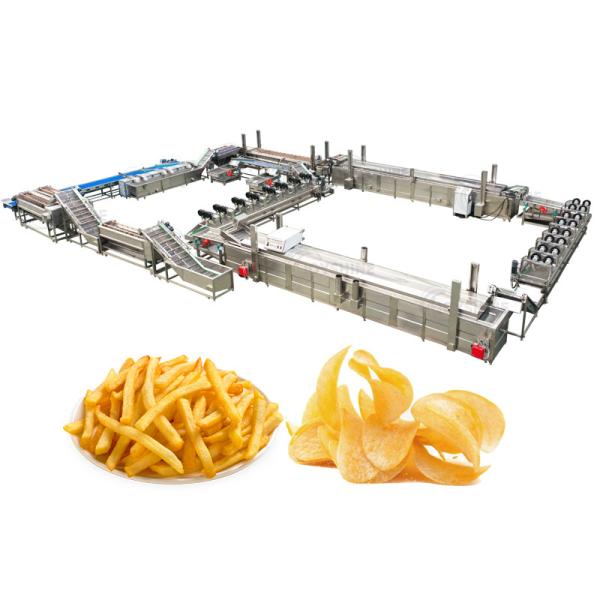 Automatic Frozen French Fried Sweet Potato Chip Making Machine for Vegetable