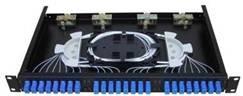 Wholesale Outdoor Fiber Optic Distribution Box Rack Mounting Enclosure 480×250×1U from china suppliers