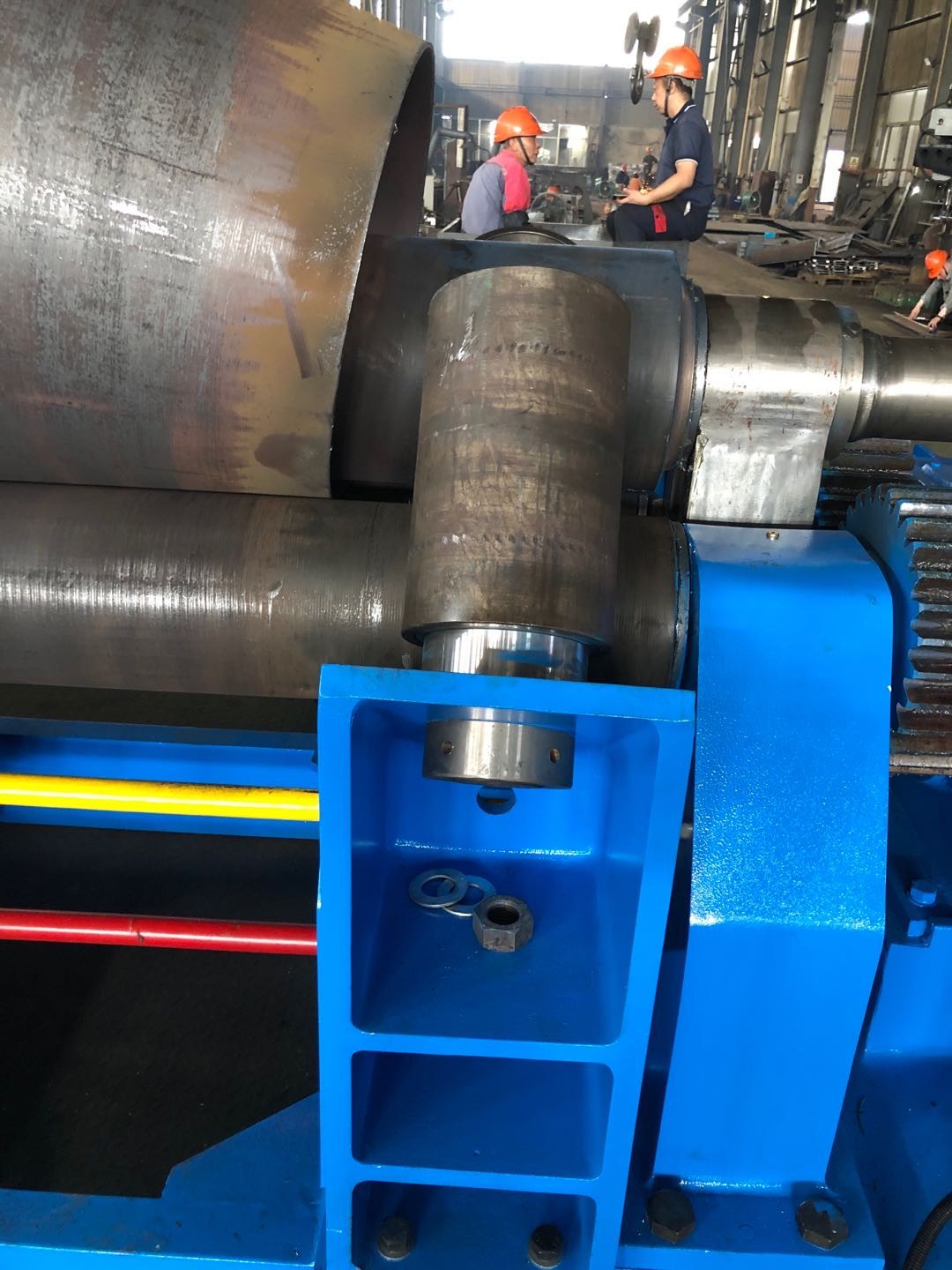W11 PLC Heavy Duty Sheet Metal Roller Machines 2500mm