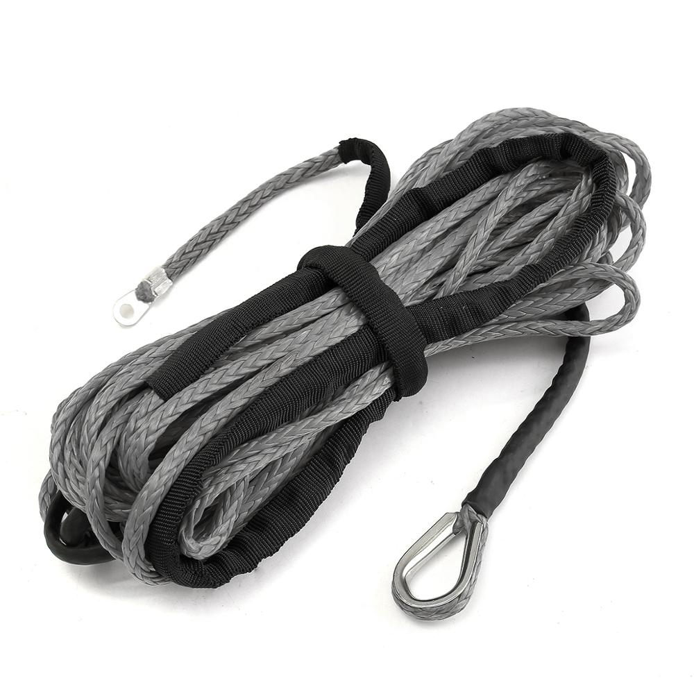 100m 20mm Synthetic UHMWPE Winch Rope for Electric Power Source and AUTO by YILIYUAN