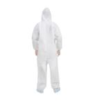 Clinic Uniform Disposable Protective Coverall Zipper front
