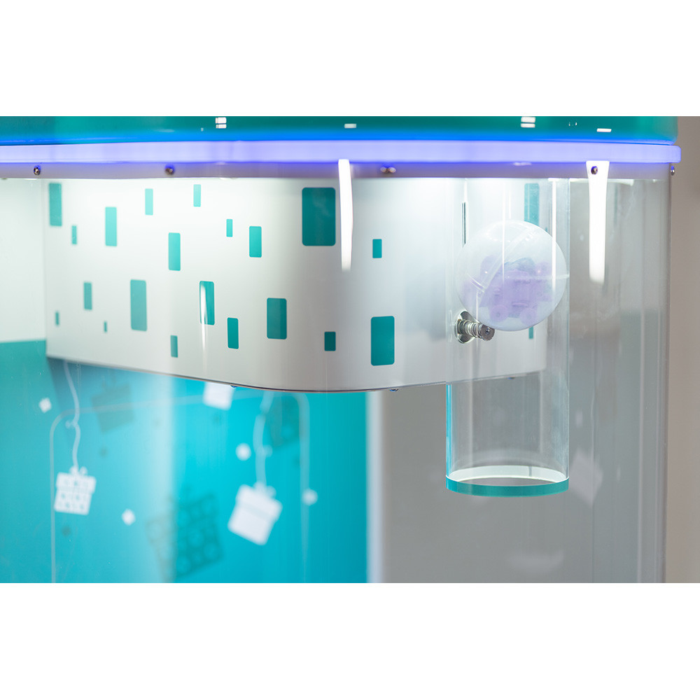 Ball Dropping Prize Redemption Game Machine For 10cm Capsule