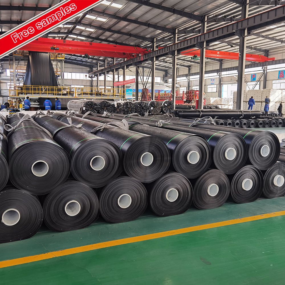 ASTM GRI-GM13 Standard 1.5mm HDPE Geomembrane for Fish Pond Liner and Dam Reinforcement