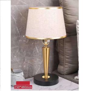 Wholesale Brass Gold AC220V Decorative Table Lamp For Villa Hotel from china suppliers
