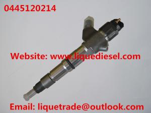 Wholesale BOSCH Genuine Common rail injector 0445120214 for weichai 612600080924 from china suppliers