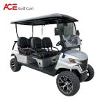 Small 4 Seaters Electric Golf Club Car 30km/h Mini Sightseeing Car