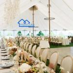Fashion 5m Bay Distance Wedding Marquee Tents Modern Large Easy Up Outdoor Trade
