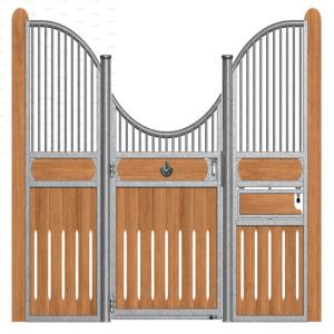 Wholesale Classic Equine Equestrian Buildings Stall Stable Doors With Bamboo Wood from china suppliers